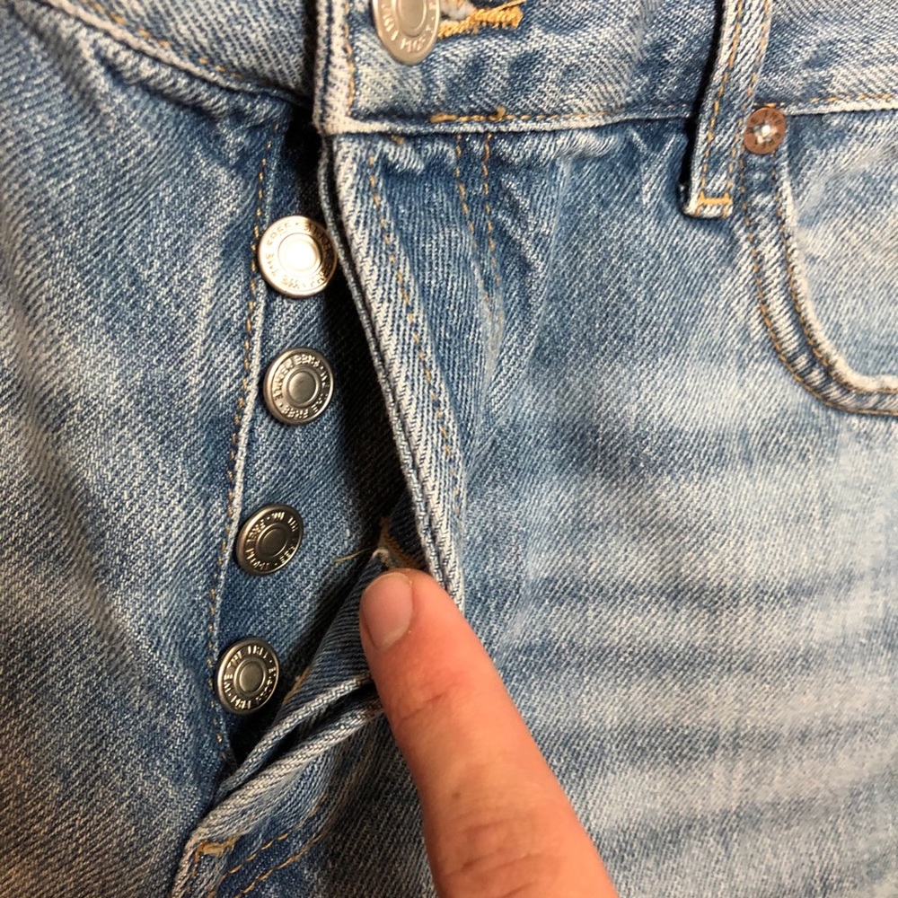 We The Free Free People Ripped BoHo Jeans - Picture 6 of 7